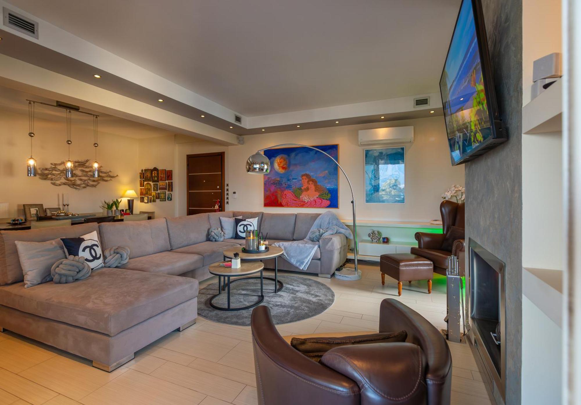 Ferienwohnung Penthouse Nafpaktos Exterior foto
